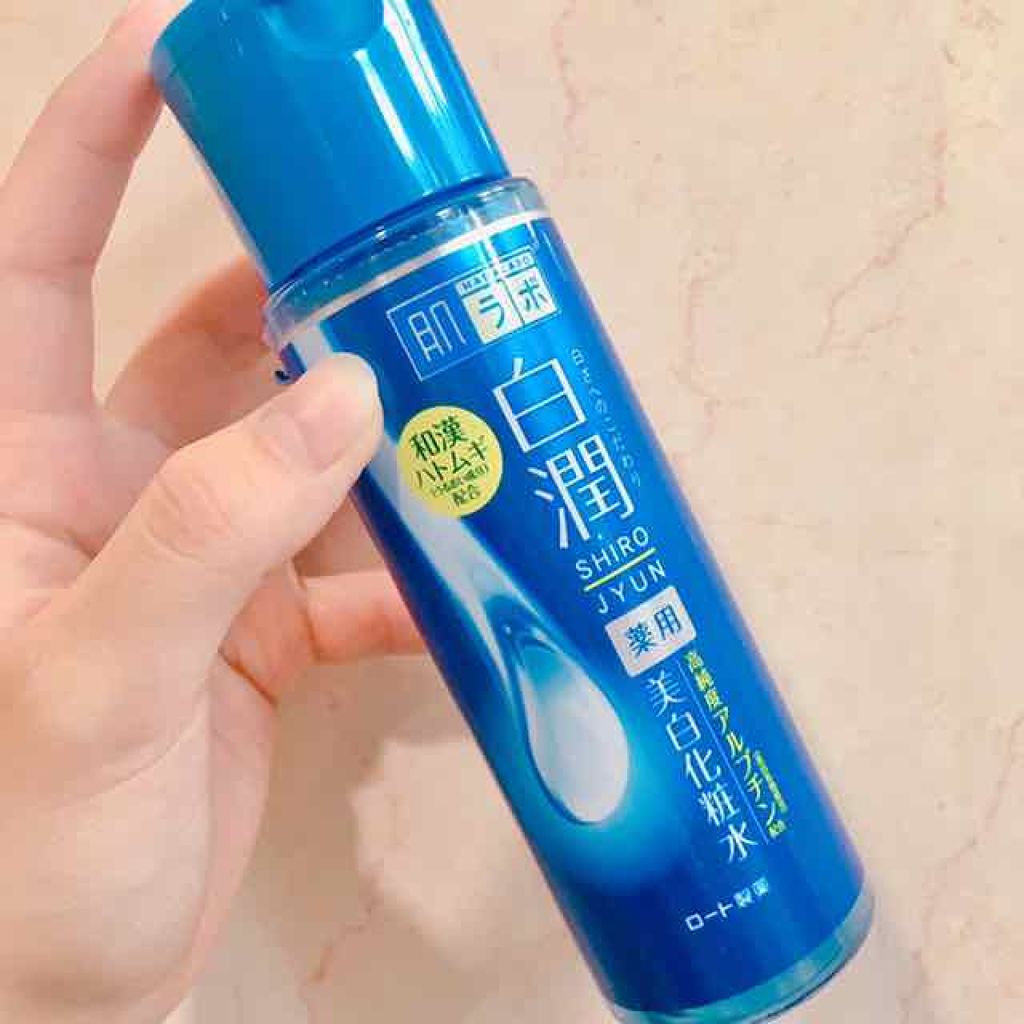 ad85bed2 76dc1c6c91531200f93a16f9 1556989103 - Nước hoa hồng trắng da Hada Labo Shiro Jyun Whitening Lotion 170ml