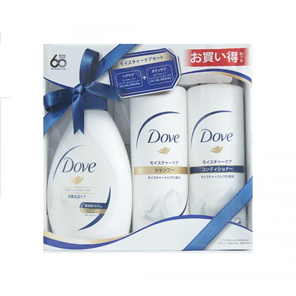 de1fc306 dove mau - Bộ dầu gội, dầu xả và sữa tắm cao cấp Dove nội địa Nhật Bản