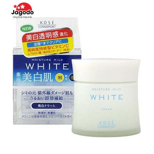 38077e59 kem dưỡng trắng da kose white - 10 Kem dưỡng trắng của Nhật cho bạn làn da như em bé