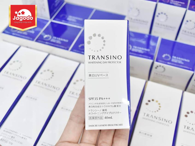 777e1955 kcn transino - Kem chống nắng dưỡng trắng, mờ nám Transino Medicated Whitening UV Protector SPF35+/ PA +++ 40ml