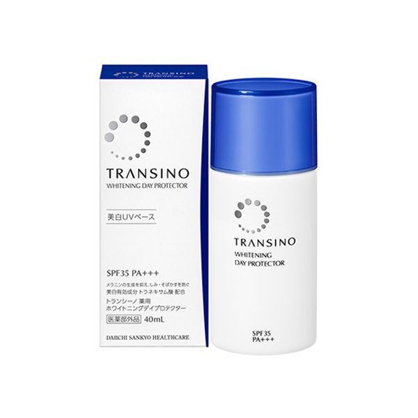 bdc3a117 chong nang transino - Kem chống nắng dưỡng trắng, mờ nám Transino Medicated Whitening UV Protector SPF35+/ PA +++ 40ml