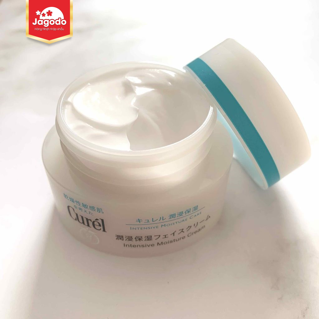 15458137 curel intensive moisture cream 2 - Kem dưỡng da cấp ẩm chuyên sâu Curel Intensive Moisture Cream 40g