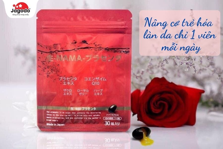 Viên uống nhau thai Placenta Namapla Q10 30 viên