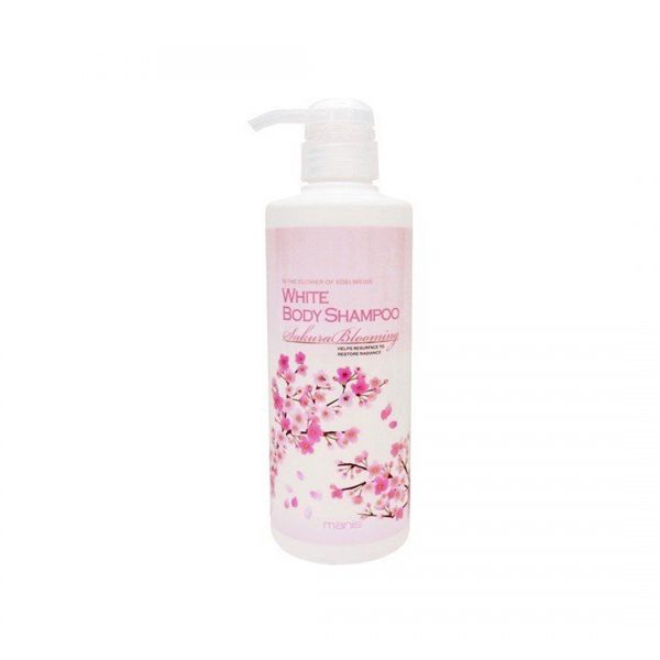 8b59896b sữa tắm trắng da manis 450ml – hương hoa anh đào 1 - Sữa tắm trắng da Manis White Body Shampoo Sakura Blooming 450ml