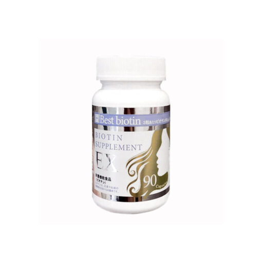 Viên uống hỗ trợ mọc tóc Best Biotin Supplement EX 90 viên