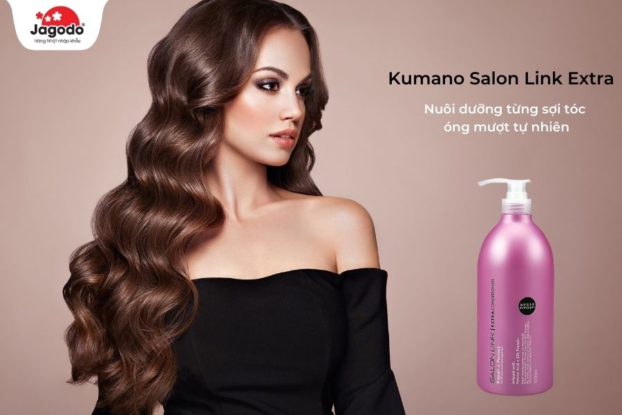 dầu xả phục hồi tóc hư tổn Kumano Salon Link