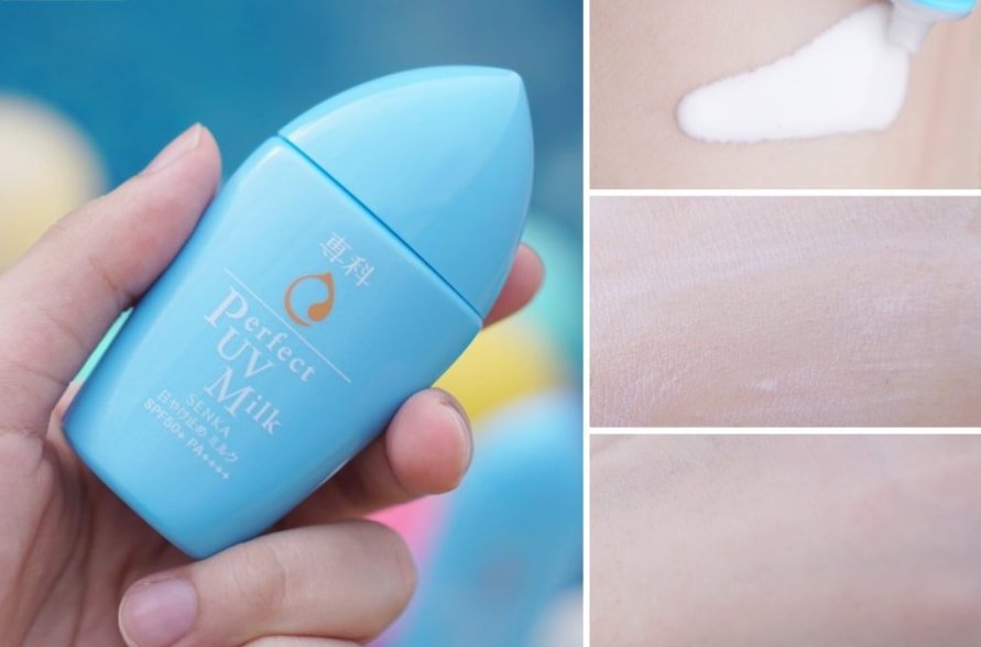 Sữa chống nắng Senka Perfect UV Milk SPF50+/PA++++ 40ml