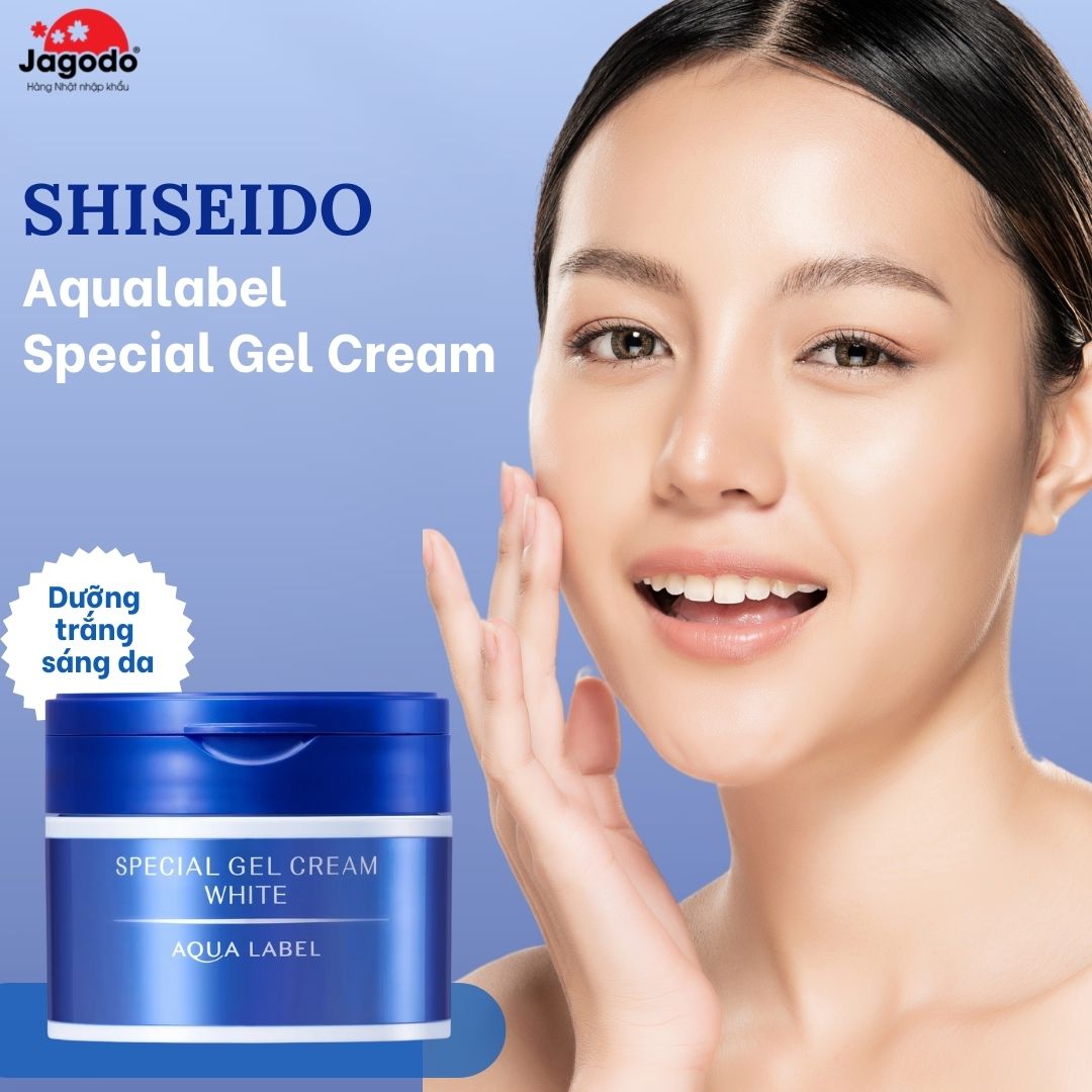 kem dưỡng trắng da Shiseido Aqualabel