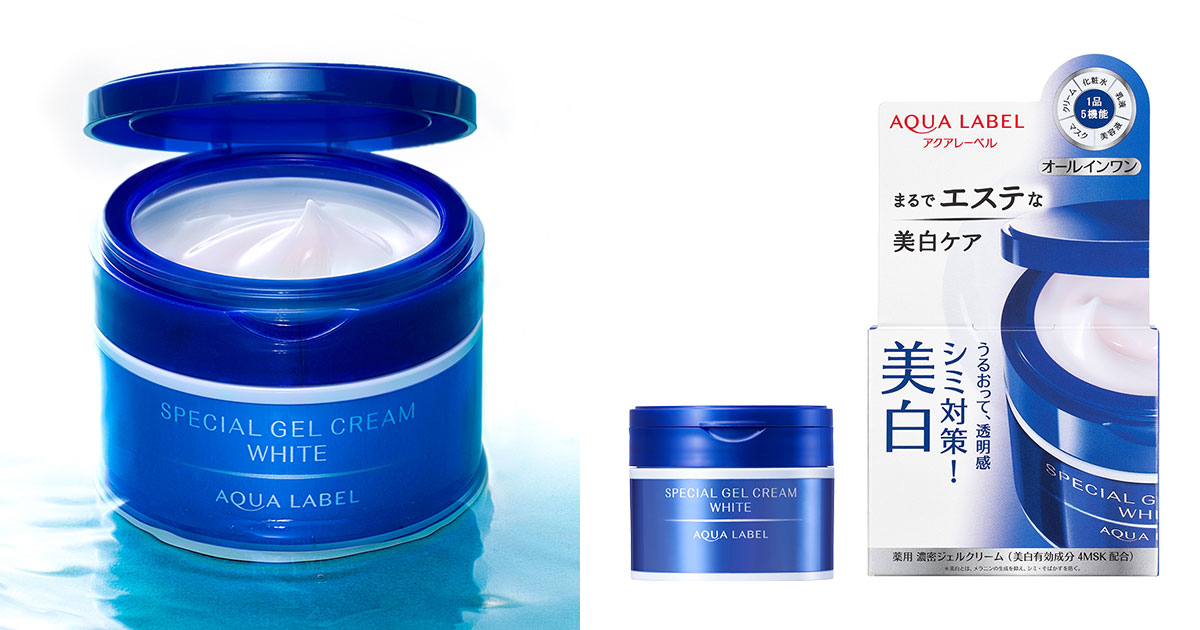 Kem dưỡng trắng da Shiseido Aqualabel Special Gel Cream 5 in 1 