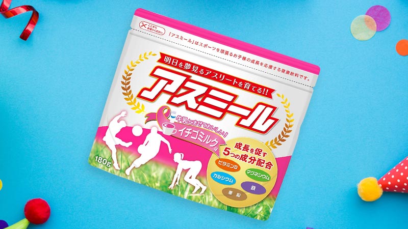 Sữa tăng chiều cao Asumiru 180g dành cho bé 3 -16 tuổi
