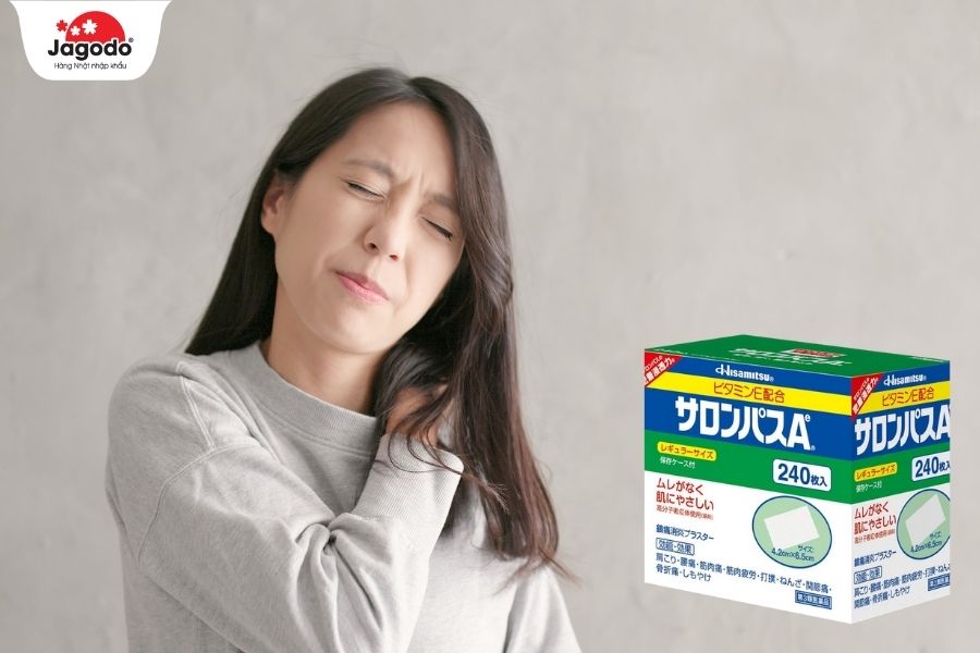 Cao dán giảm đau xương khớp Salonpas 