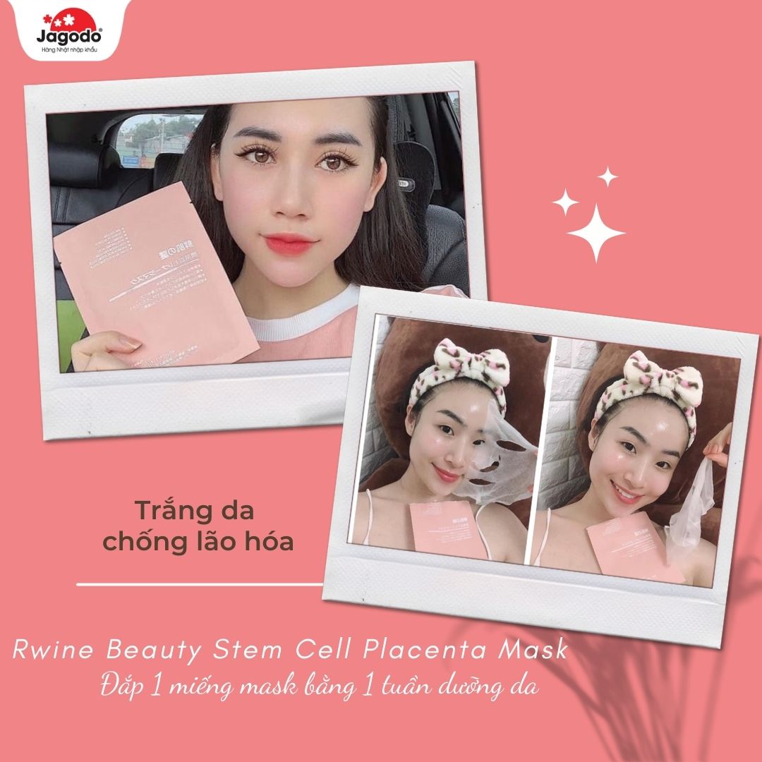 Mặt nạ nhau thai tế bào gốc Rwine Beauty Stem Cell Placenta Mask