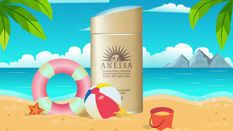 abd3415d sua chong nang anessa perfect uv sunscreen - Sữa chống nắng dưỡng da Anessa Perfect UV Sunscreen Skincare Milk SPF50+/PA++++ 60ml