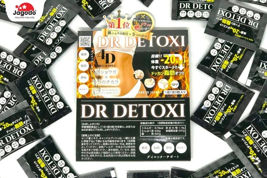 Viên uống giảm cân thải độc Dr Detoxi 4D