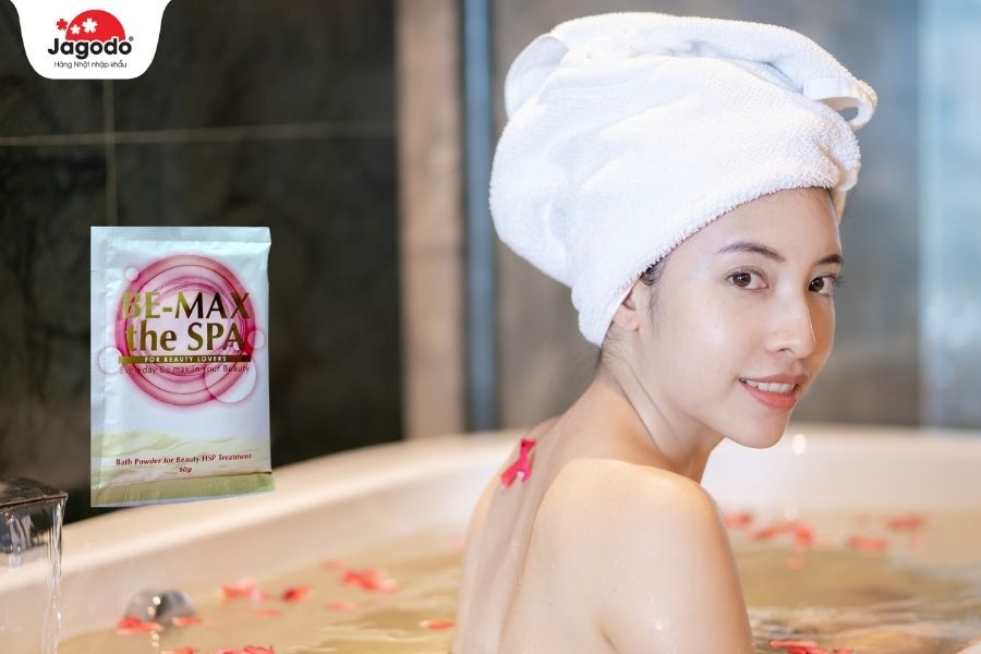 Bột tắm trắng Be-Max The Spa Bath Powder Nhật Bản