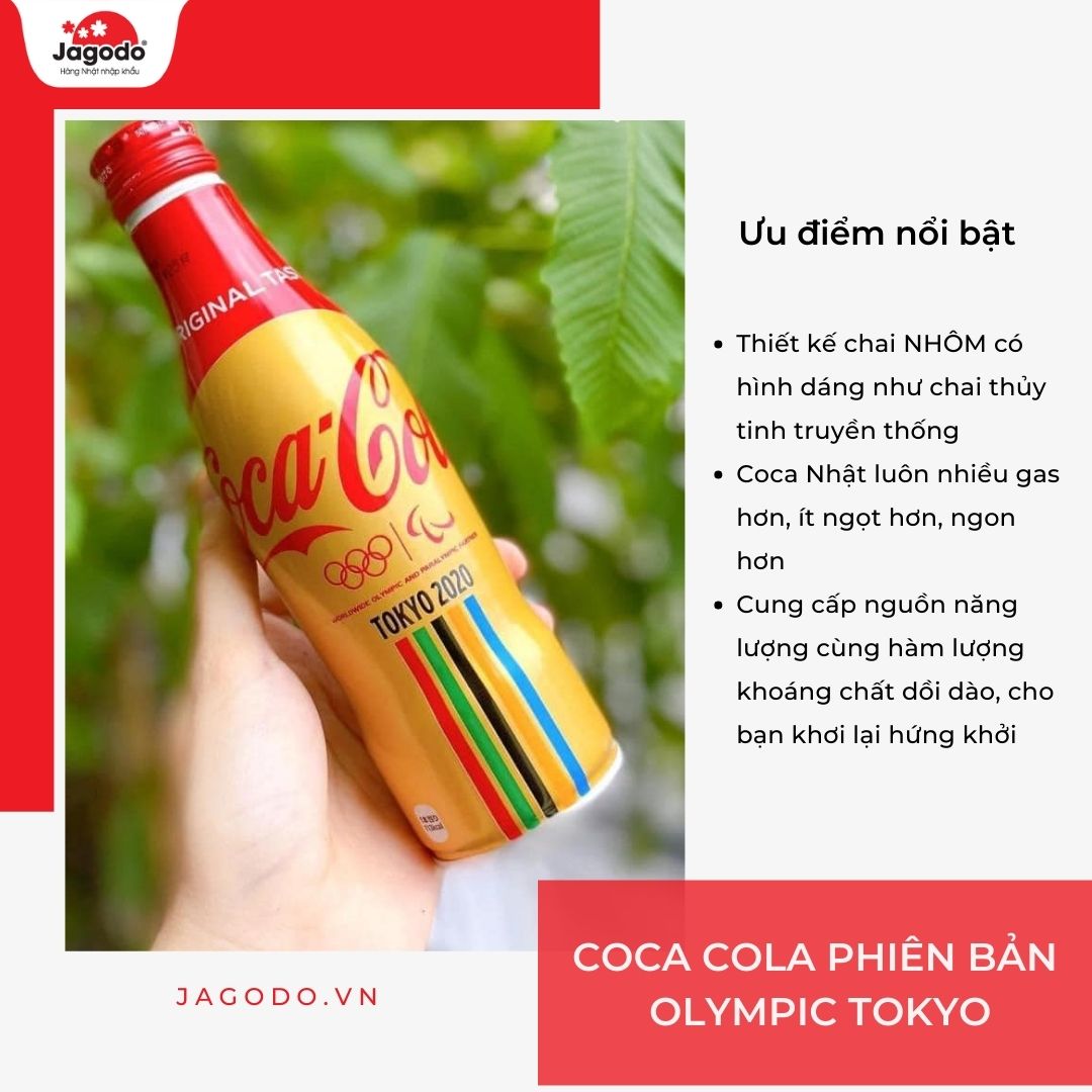 Nước ngọt Coca Cola phiên bản Olympic Tokyo