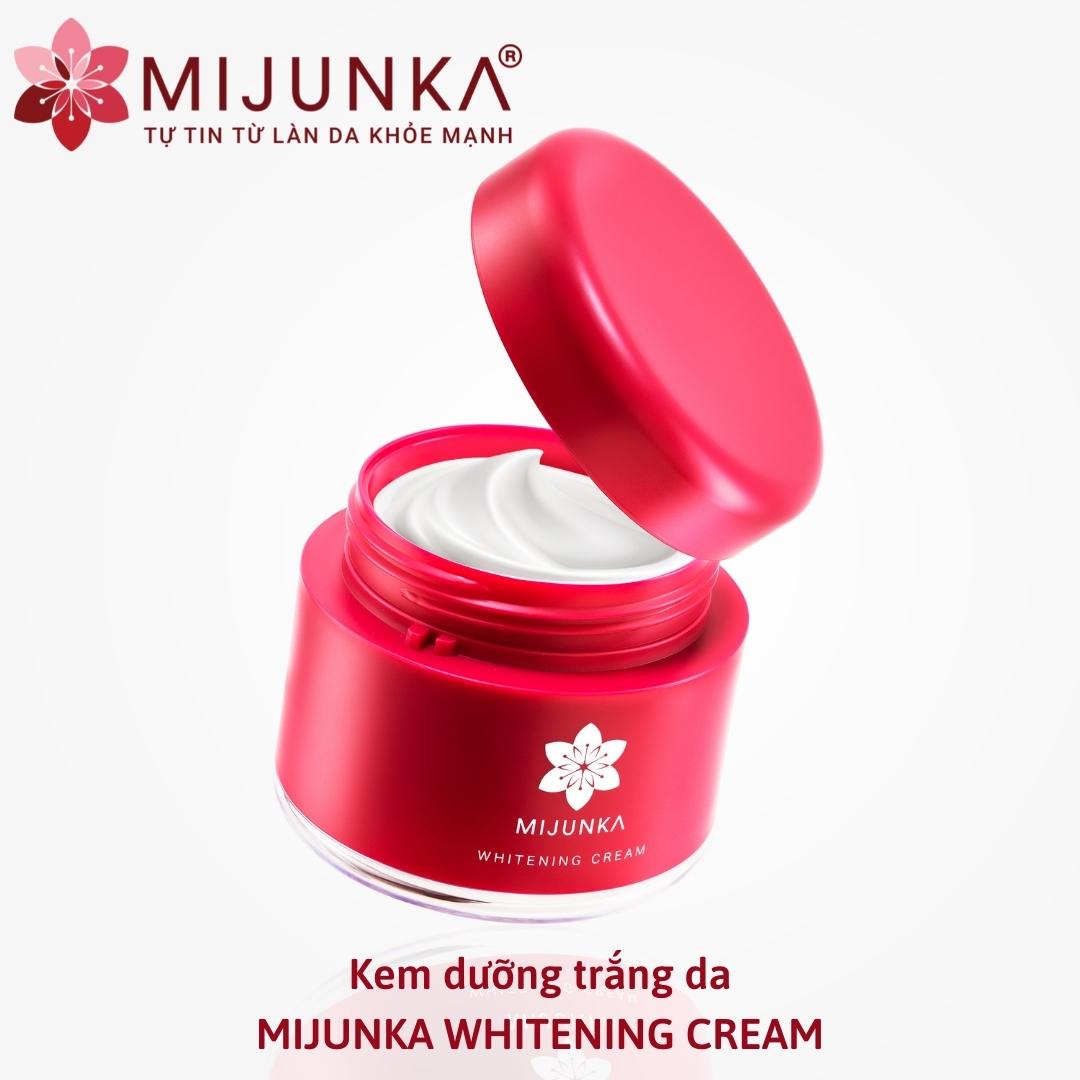 Kem dưỡng trắng da Mijunka Whitening Cream 50g