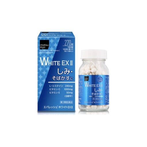 Viên uống trắng da White EX II Nhật Bản 270 viên