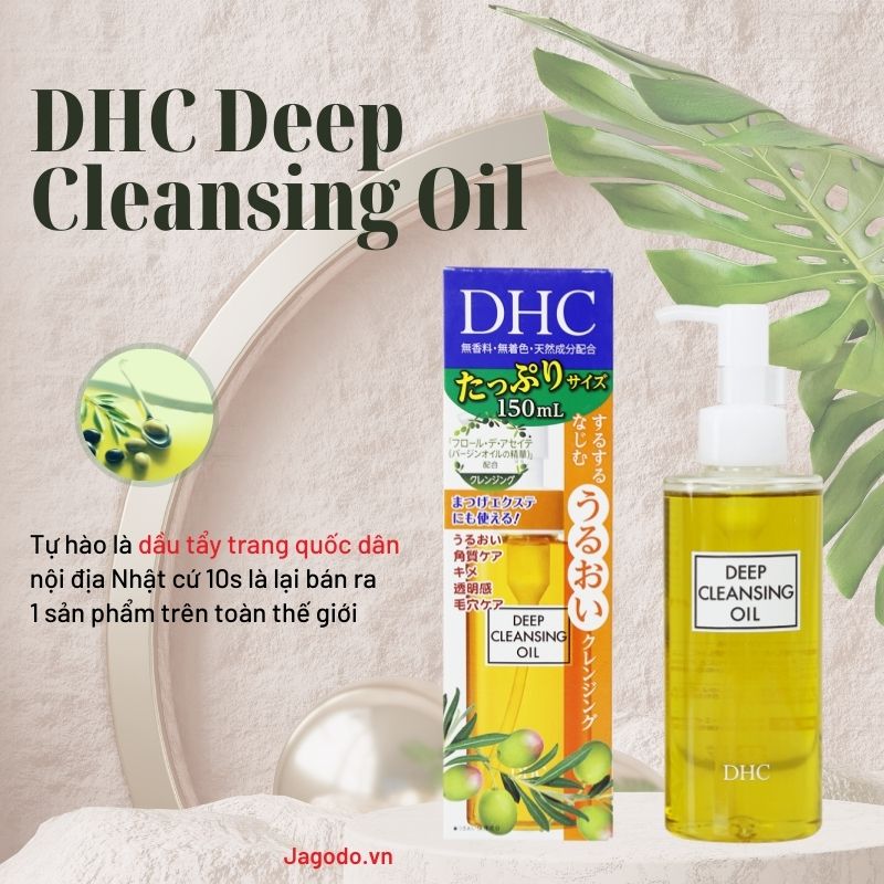 Dầu tẩy trang DHC Deep Cleansing Oil Nhật 150ml
