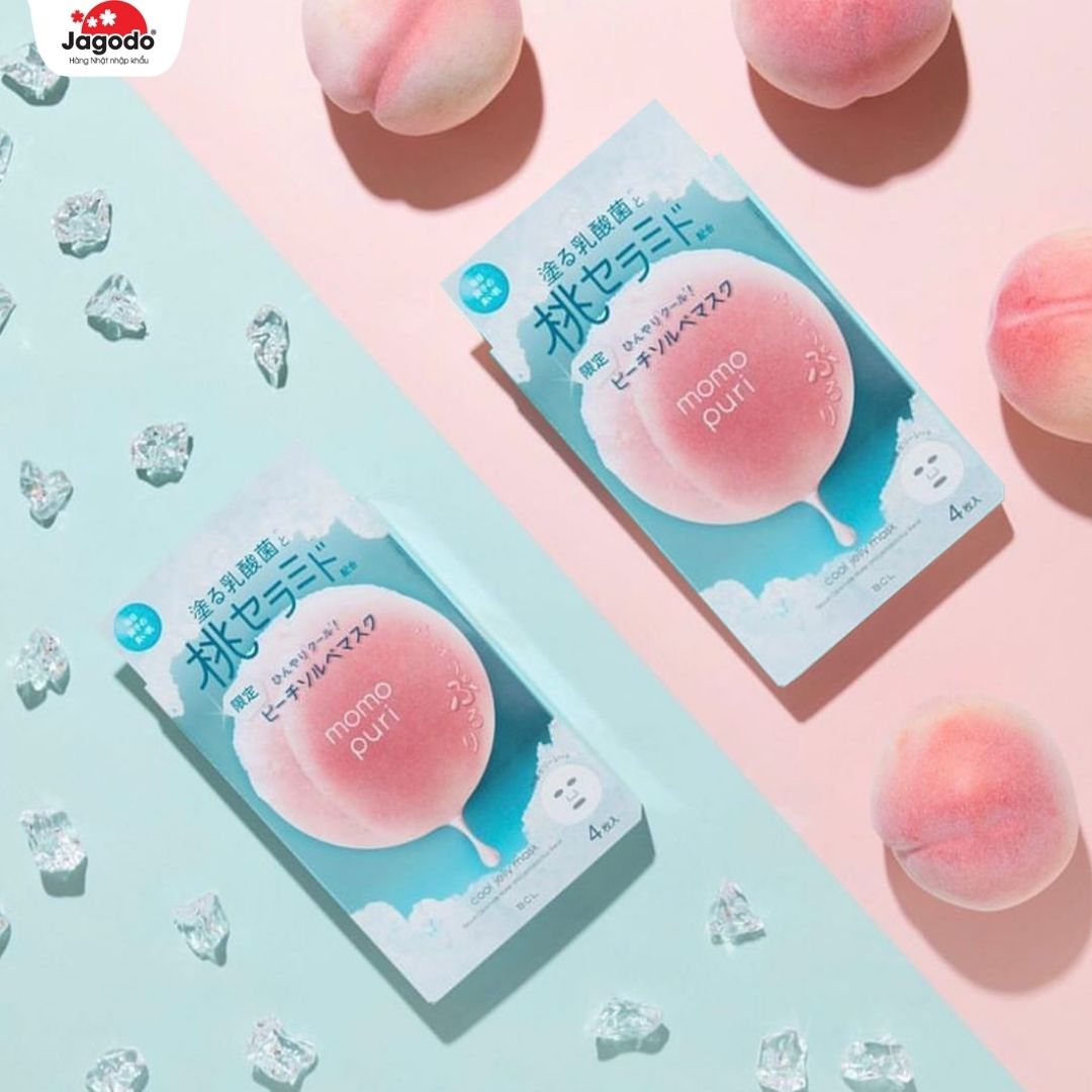 Mặt nạ dưỡng ẩm BCL MomoPuri Cool Jelly Mask 4 miếng 