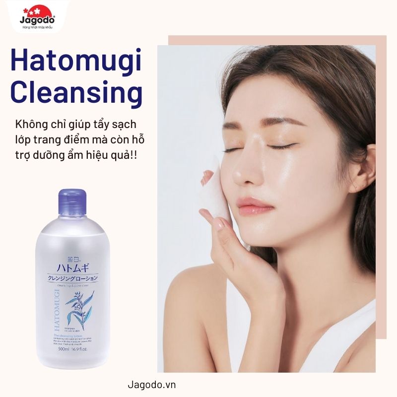 Dầu tẩy trang Hatomugi Cleansing & Pore Clear