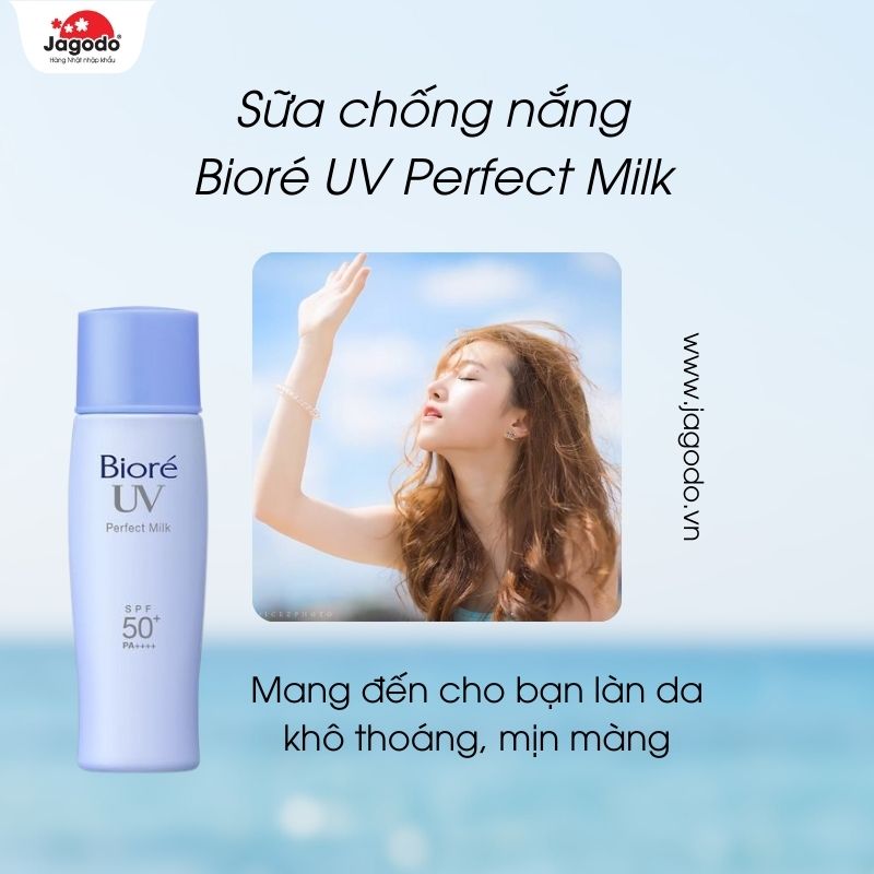 Sữa chống nắng Bioré UV Perfect Milk SPF50+/PA++++ 40ml