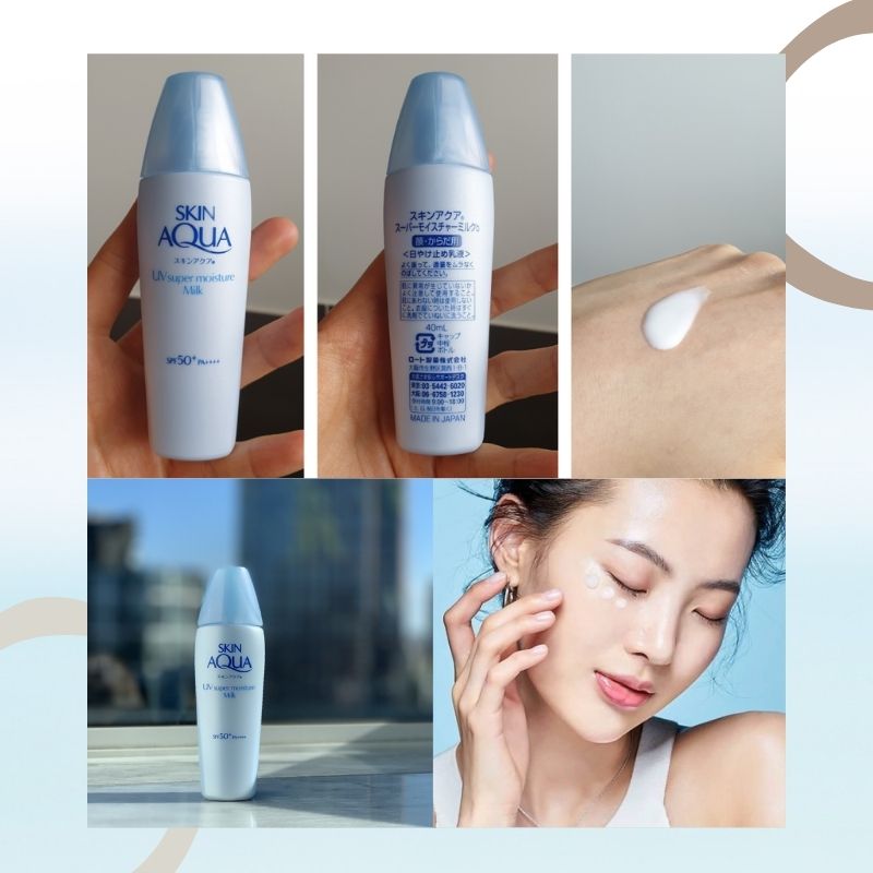 Kem chống nắng Skin Aqua UV Super Moisture Milk 