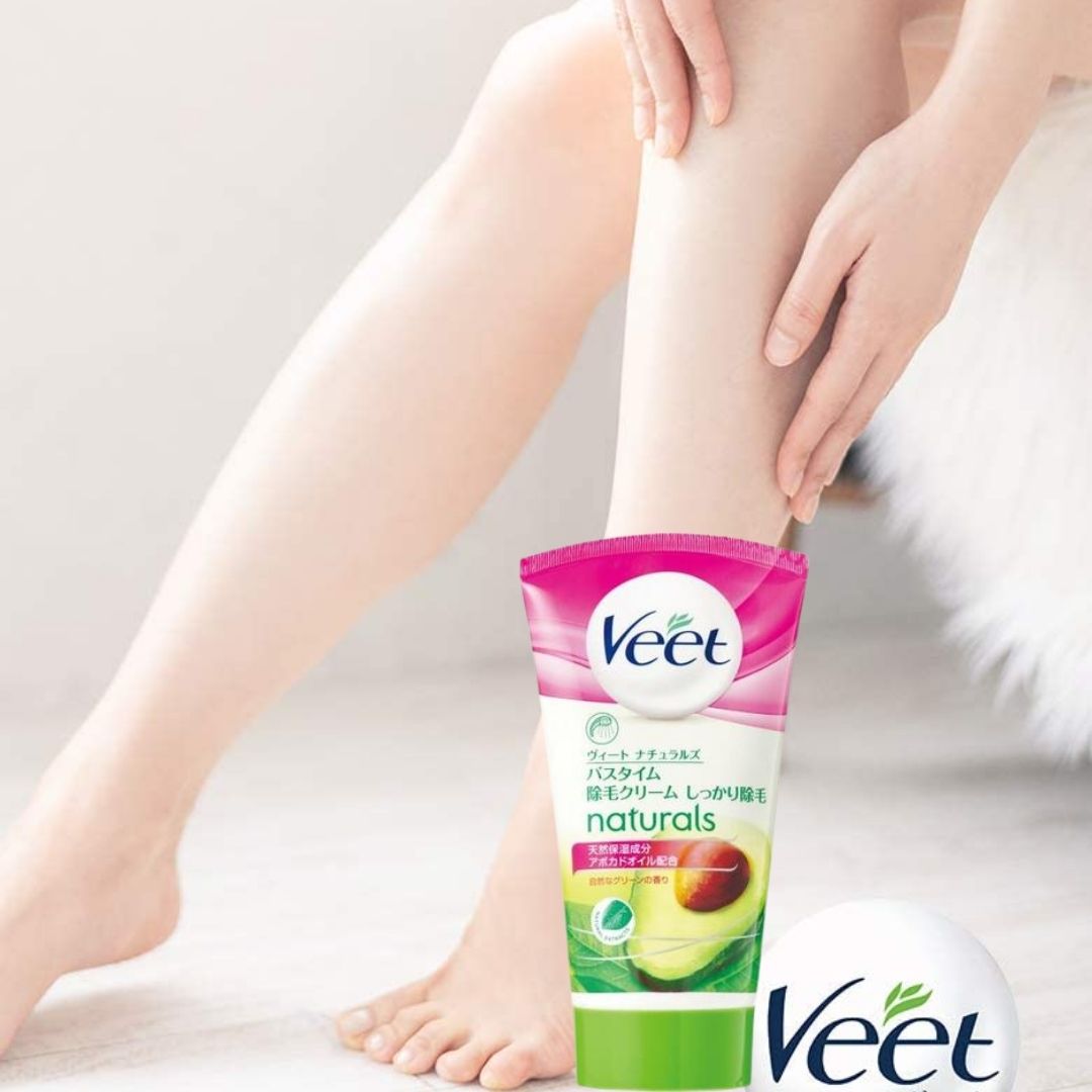 Kem tẩy lông Veet Naturals dầu quả bơ 150g