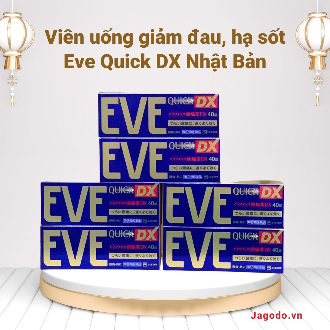 viên uống giảm đau hạ sốt Eve Quick DX