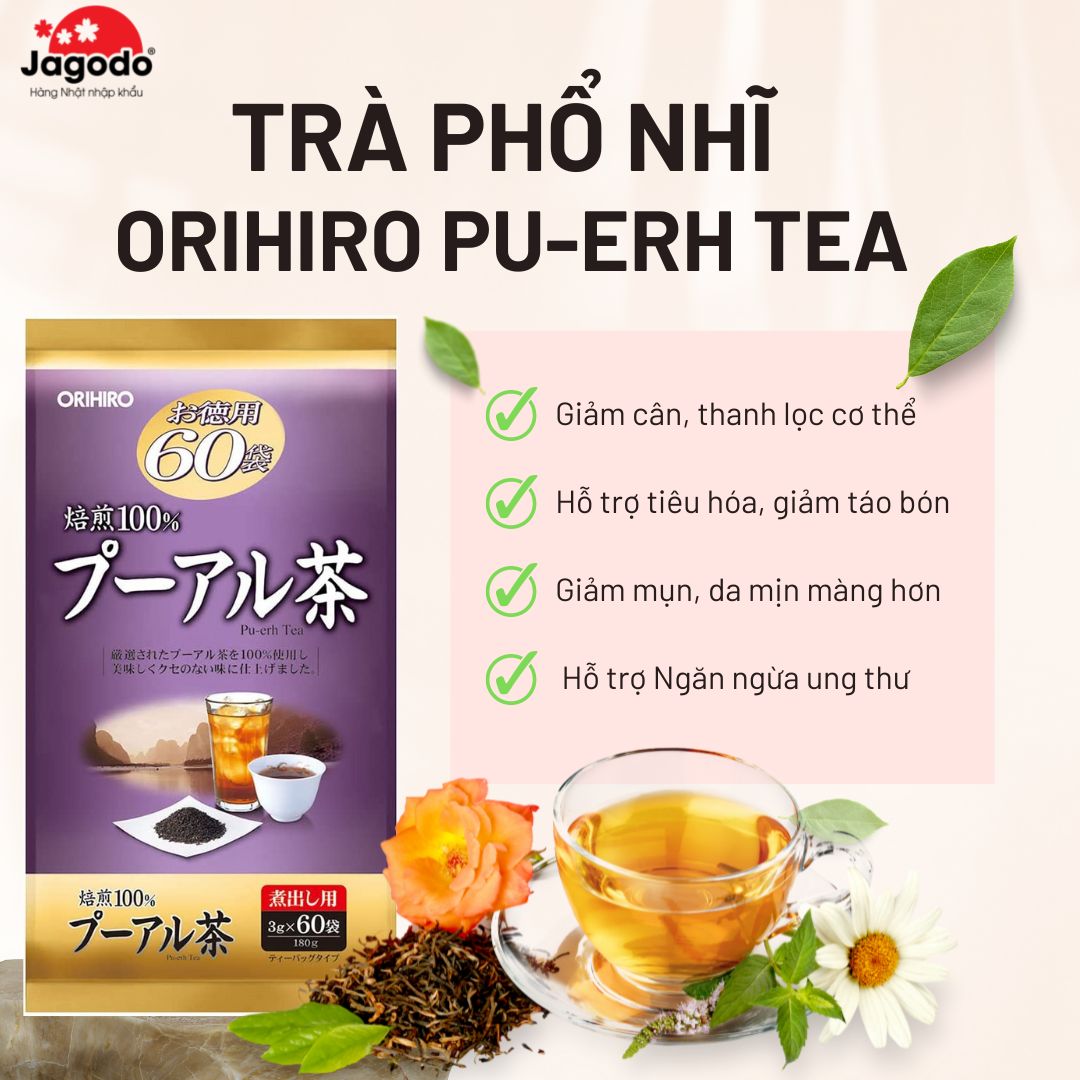 Trà phổ nhĩ Orihiro Pu-erh tea
