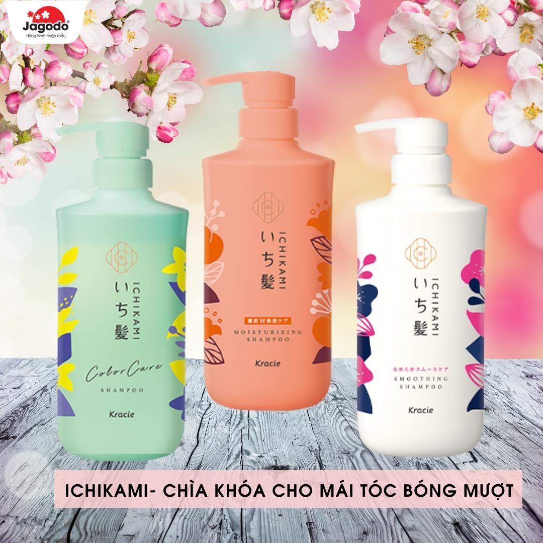 Bộ dầu gội xả Ichikami Kracie