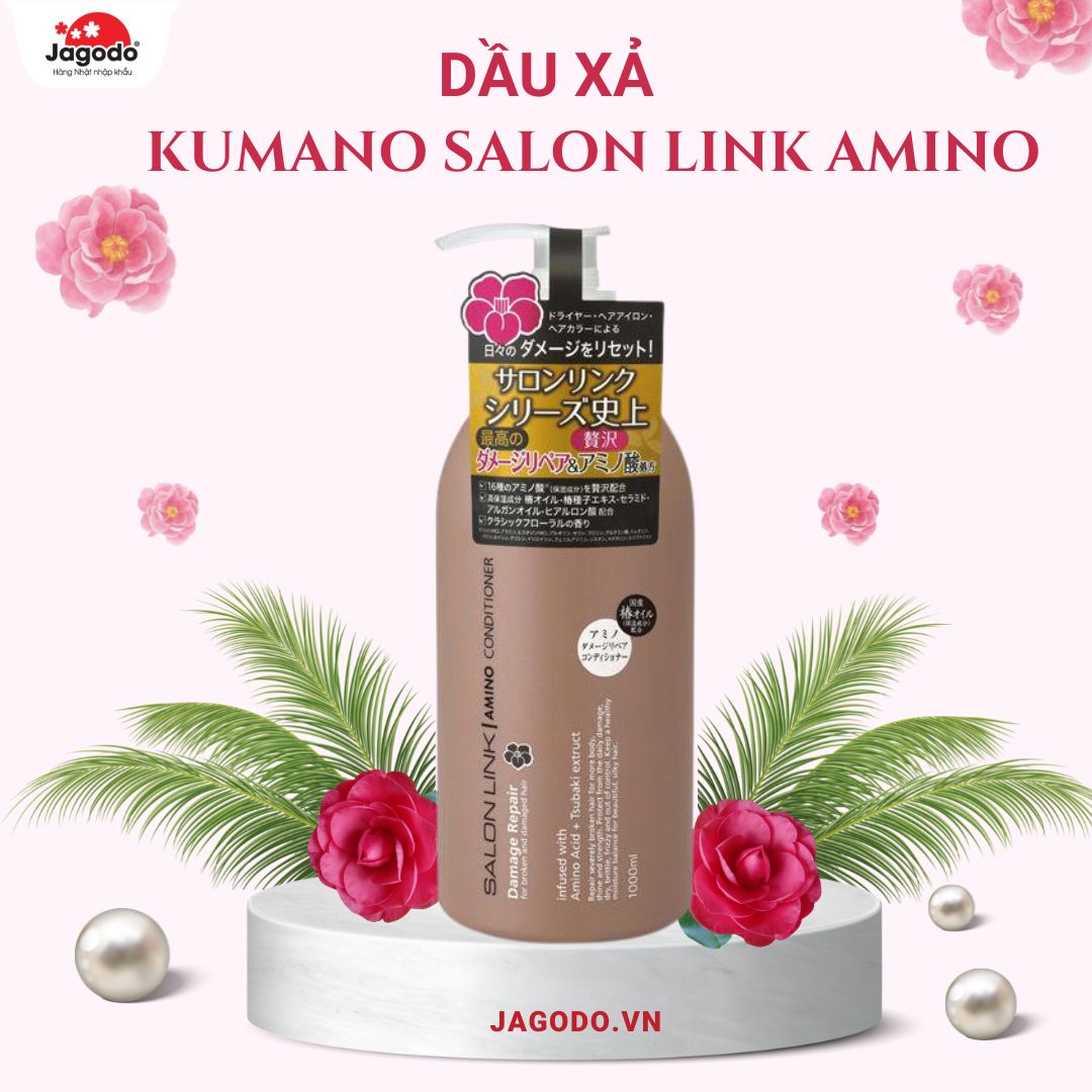 Dầu xả Kumano Salon Link Amino Conditioner
