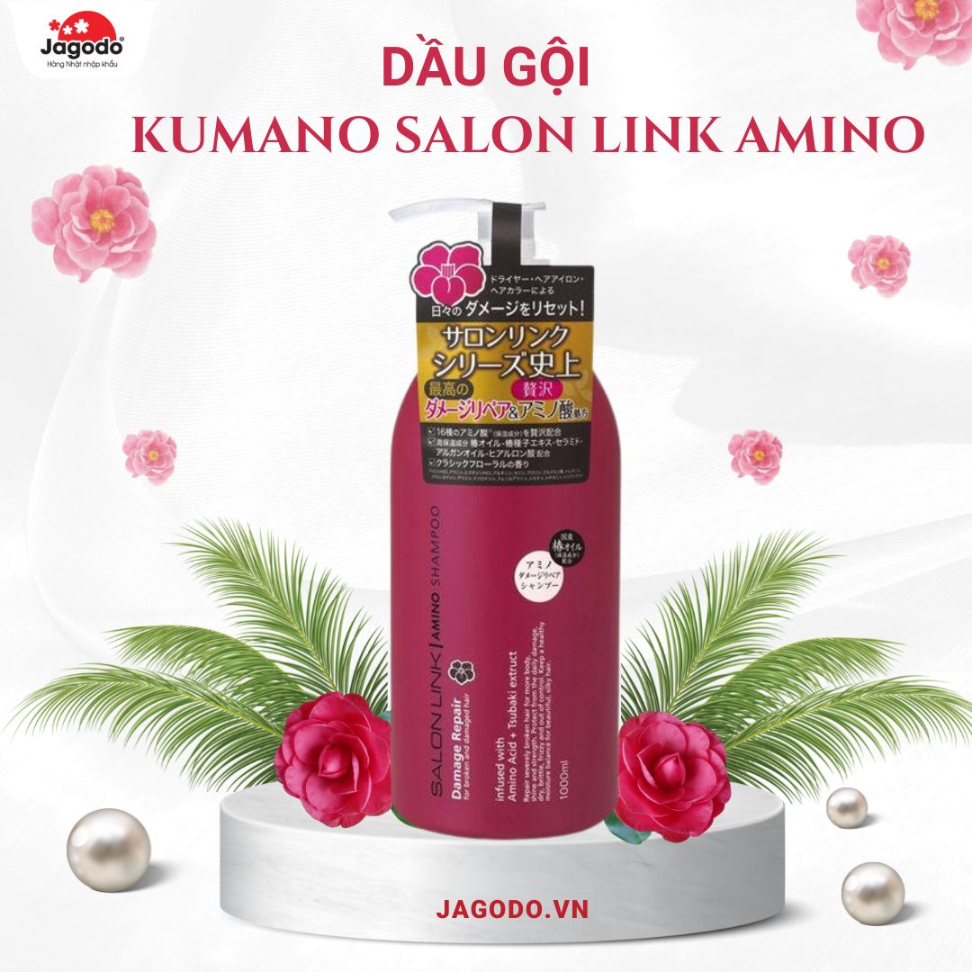 Dầu gội Kumano Salon Link Amino Shampoo