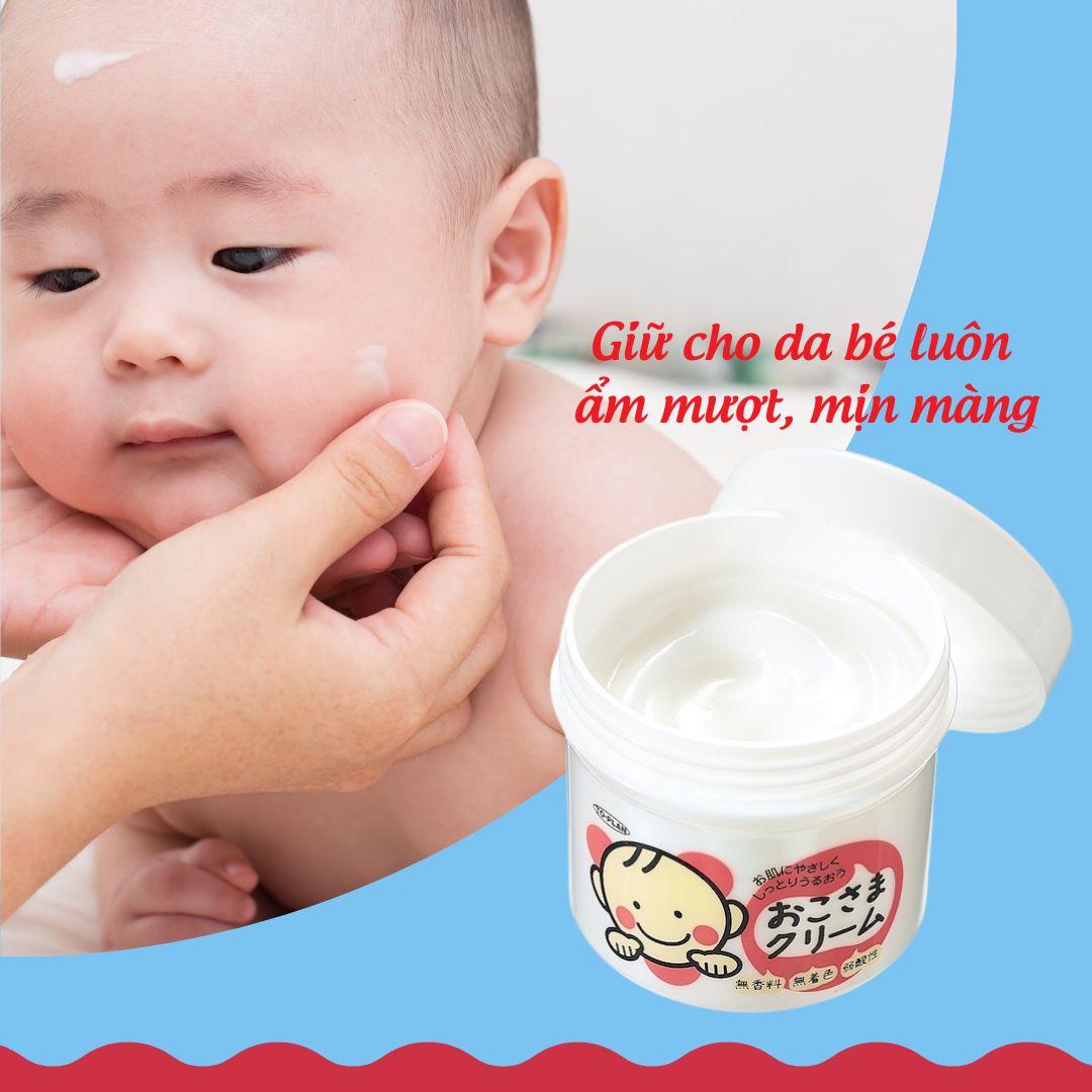 Kem dưỡng ẩm trẻ em Baby & Kid Cream TO-PLAN 110g