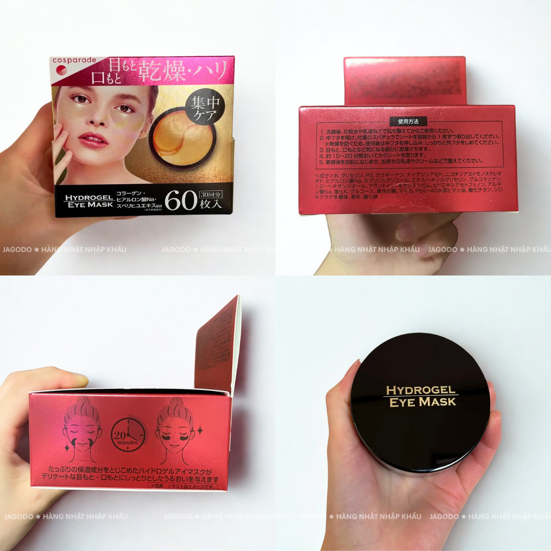 3f9a342a 8 - Mặt nạ mắt Hydrogel Eye Mask Nhật Bản