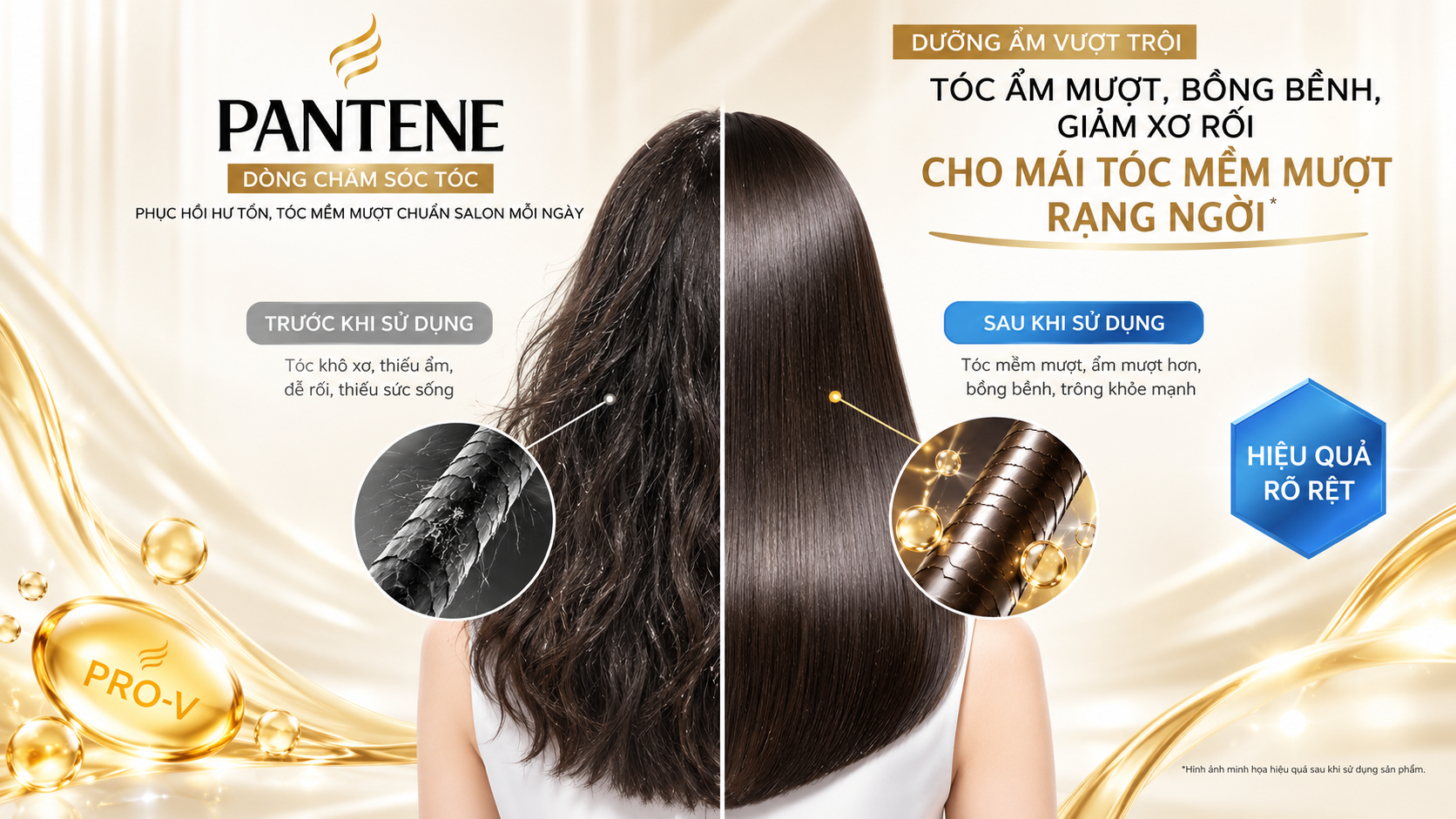 87bbac0e pantene 09 - Bộ Dầu Gội Xả Pantene Nhật Bản Phục Hồi & Dưỡng Ẩm Tóc Chuyên Sâu (Set Gội 270ml + Xả 270g)