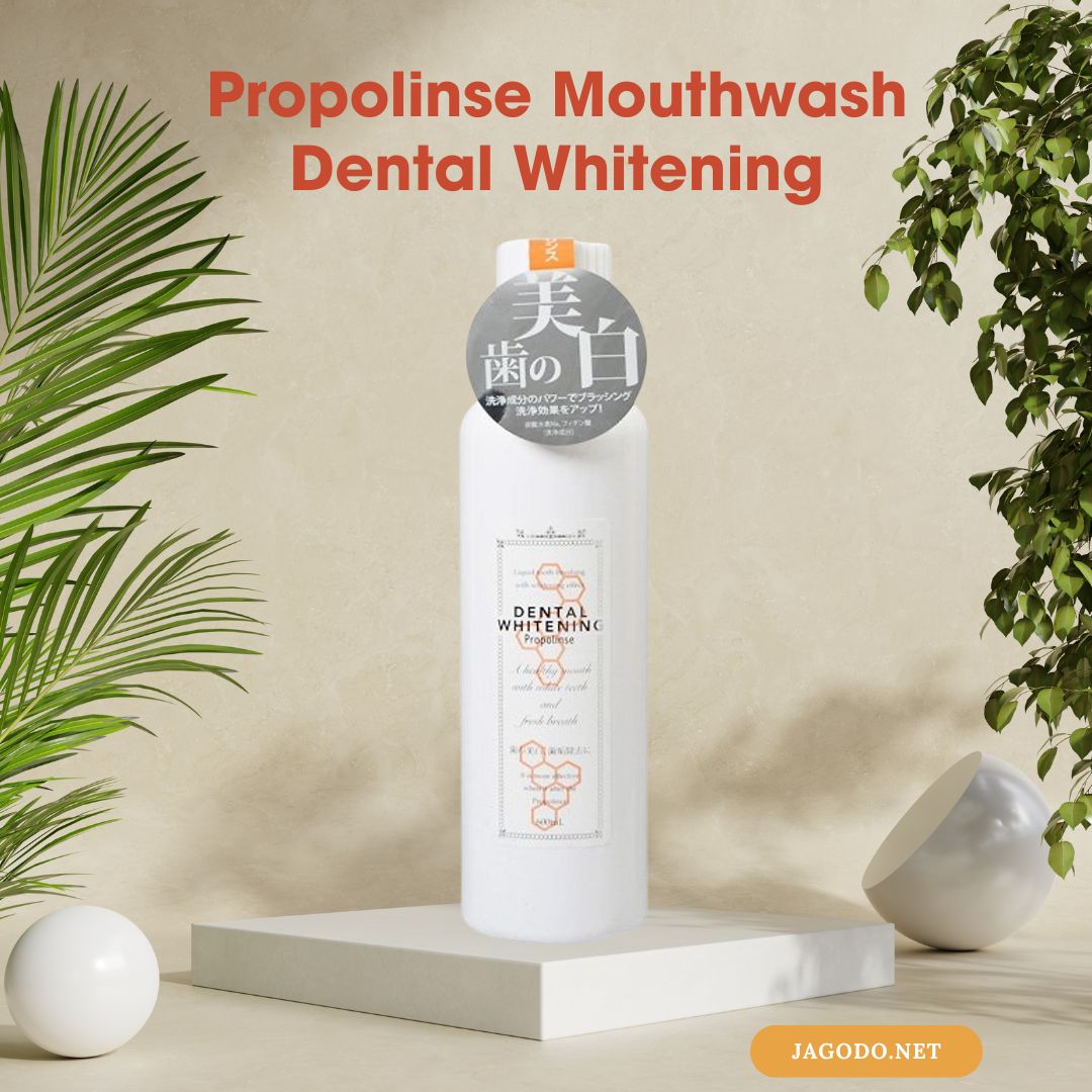 Propolinse Mouthwash Standard 600ml - Orange Bottle - Jagodo