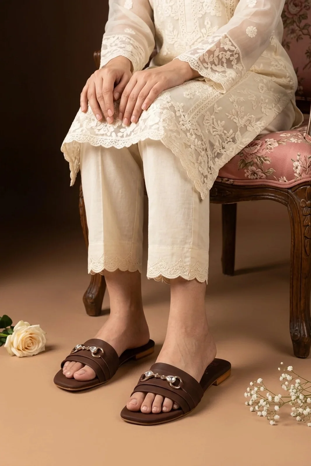 Casual Slipper Brown 0413716
