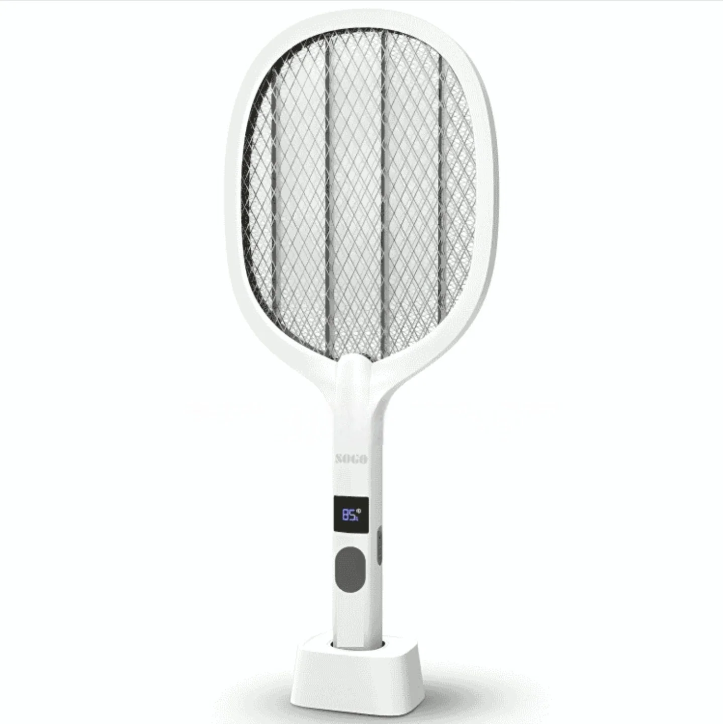 Sogo 3 in 1 Rechargeble Mosquito Swatter Racket With Trapping Light (Jpn-398)