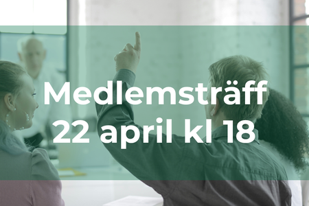 Nyhetspuff medlemsträff 22 april 2024