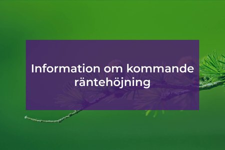 Informationkommanderäntehöjning