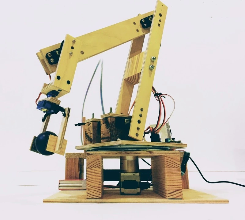 Motorised Arm Project 6-axis Robot Arm - Jake Gloudemans