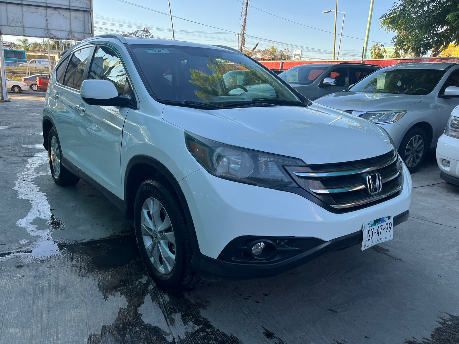 Honda CR-V 2014 navy Automático blanco