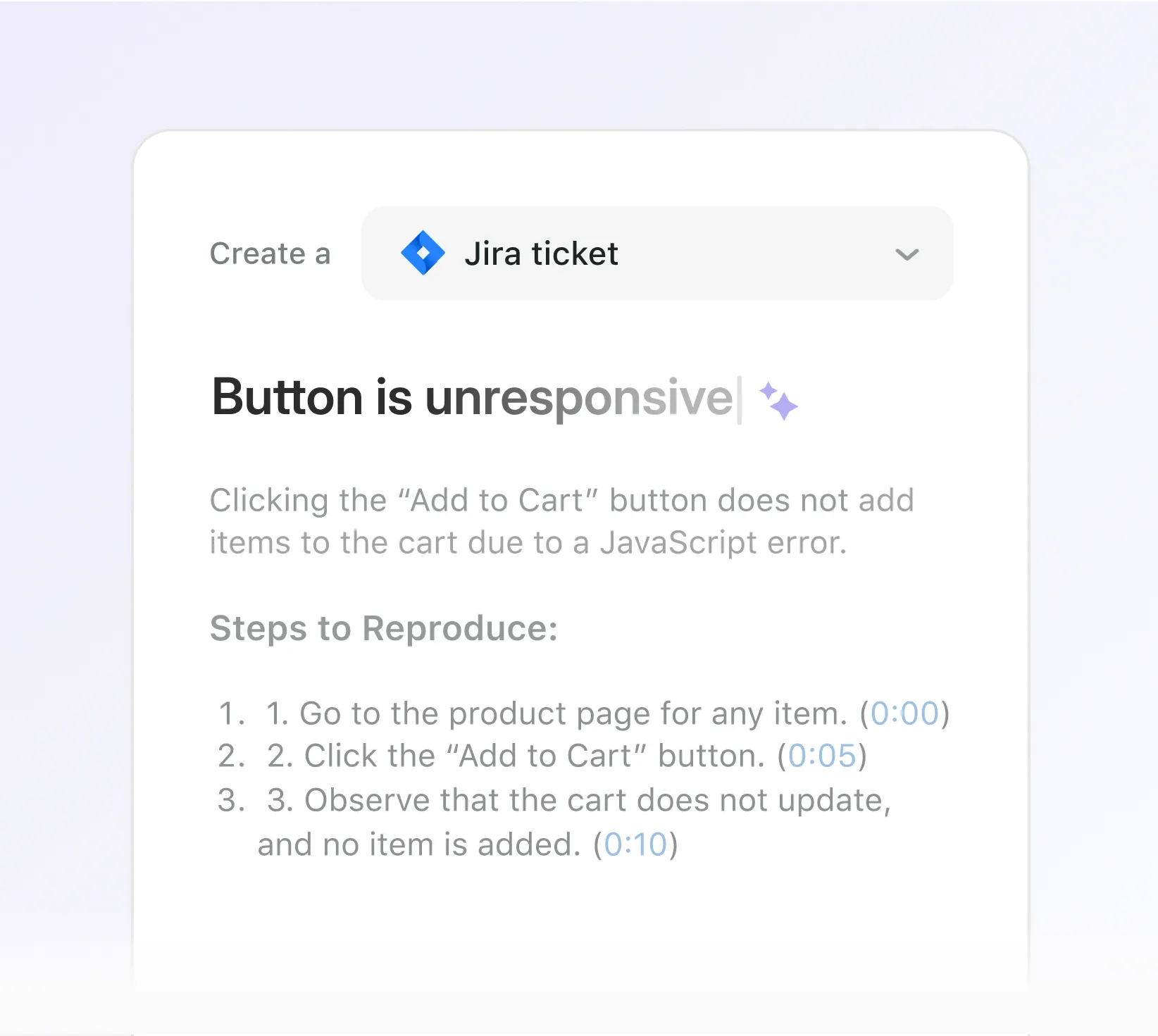 Easy review to decide what's next
