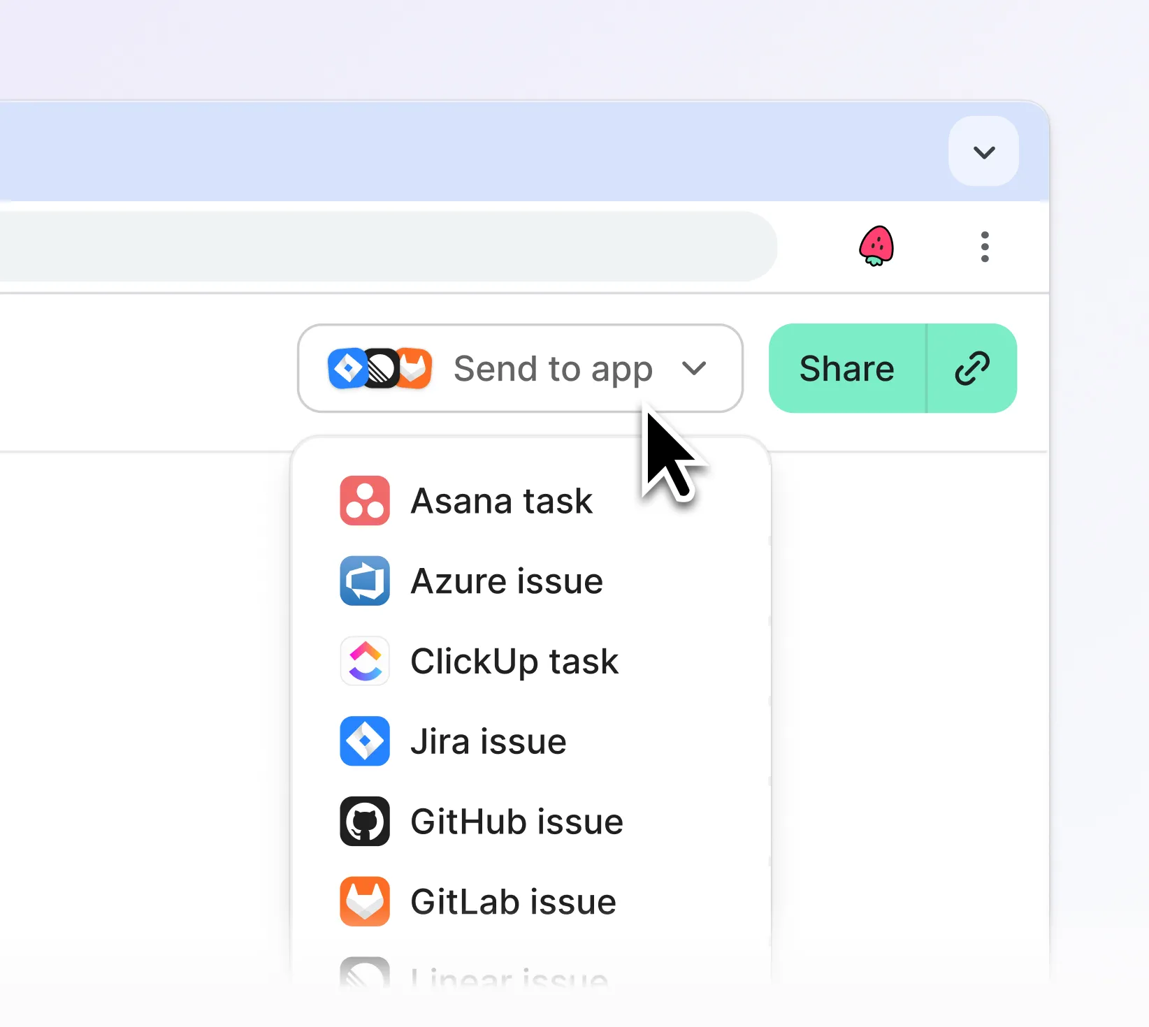 Close the loop in one click
