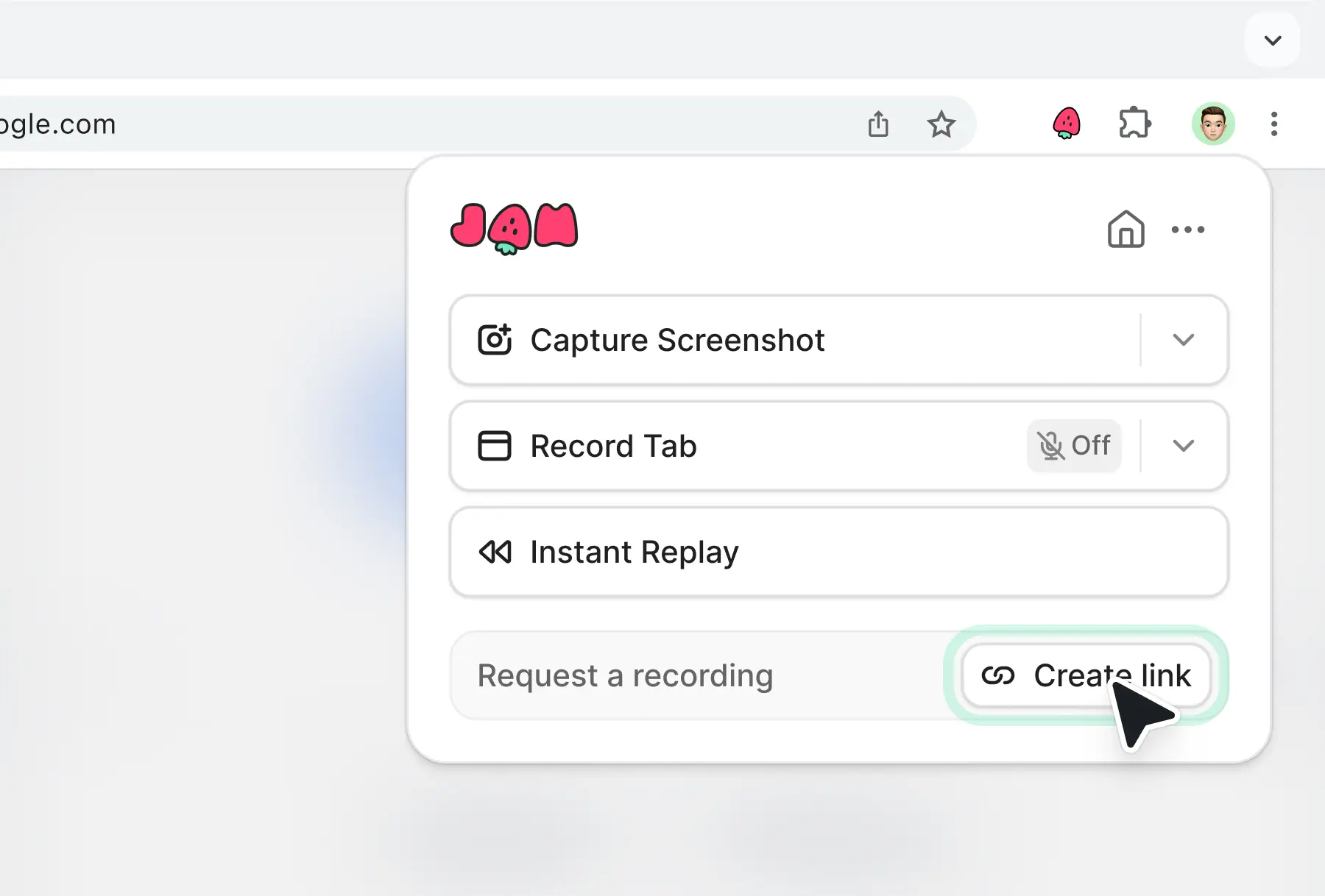 Create a recording link