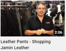 Premium Buffalo Men's Leather Pants #MP750 - Jamin Leather®