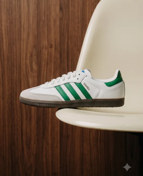 Adidas Samba - Blanco / Negro