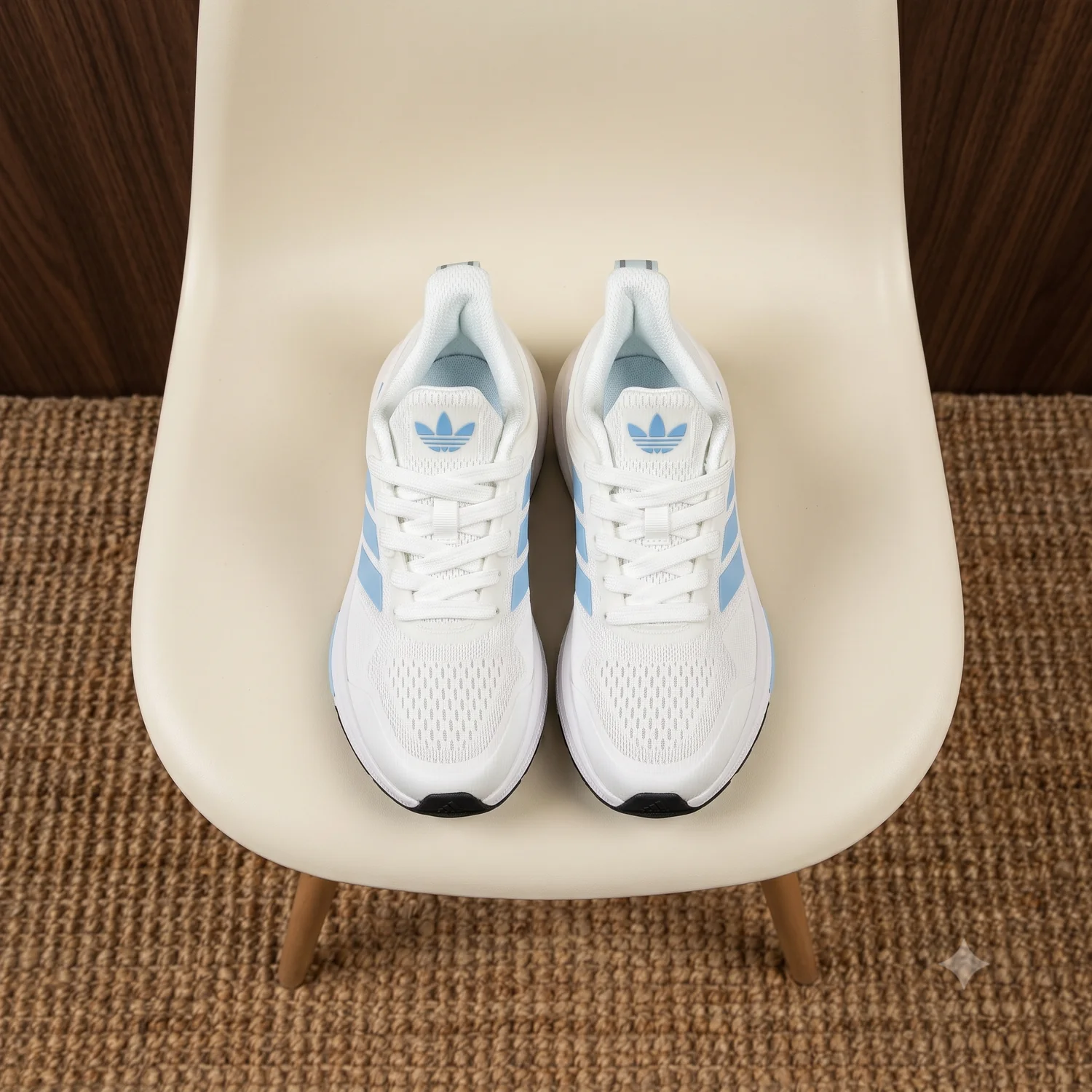 Adidas Bounce Blanco - Azul