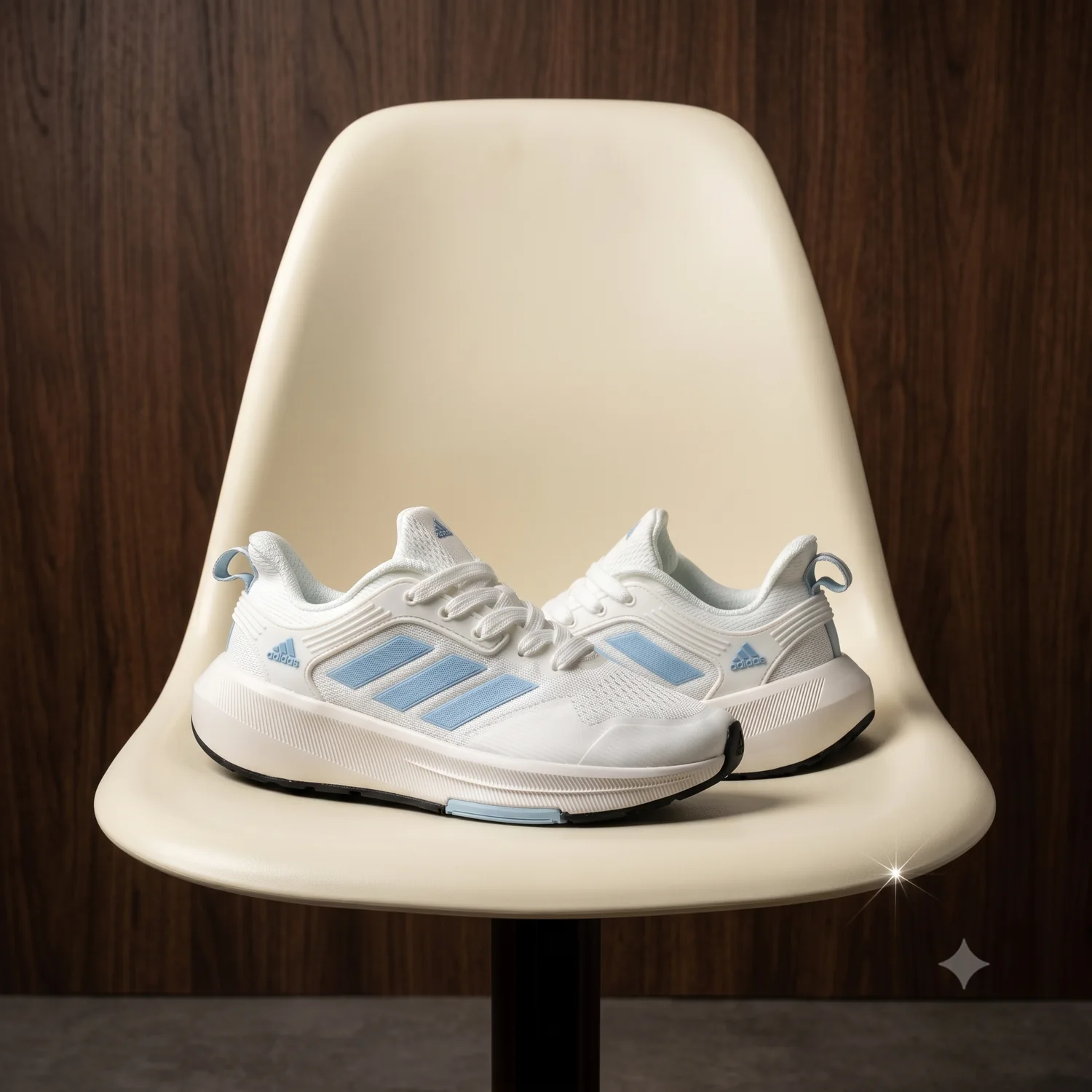 Adidas Bounce Blanco - Azul